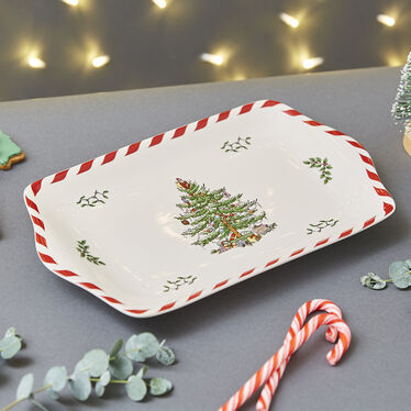 Christmas Tree Peppermint Dessert Tray